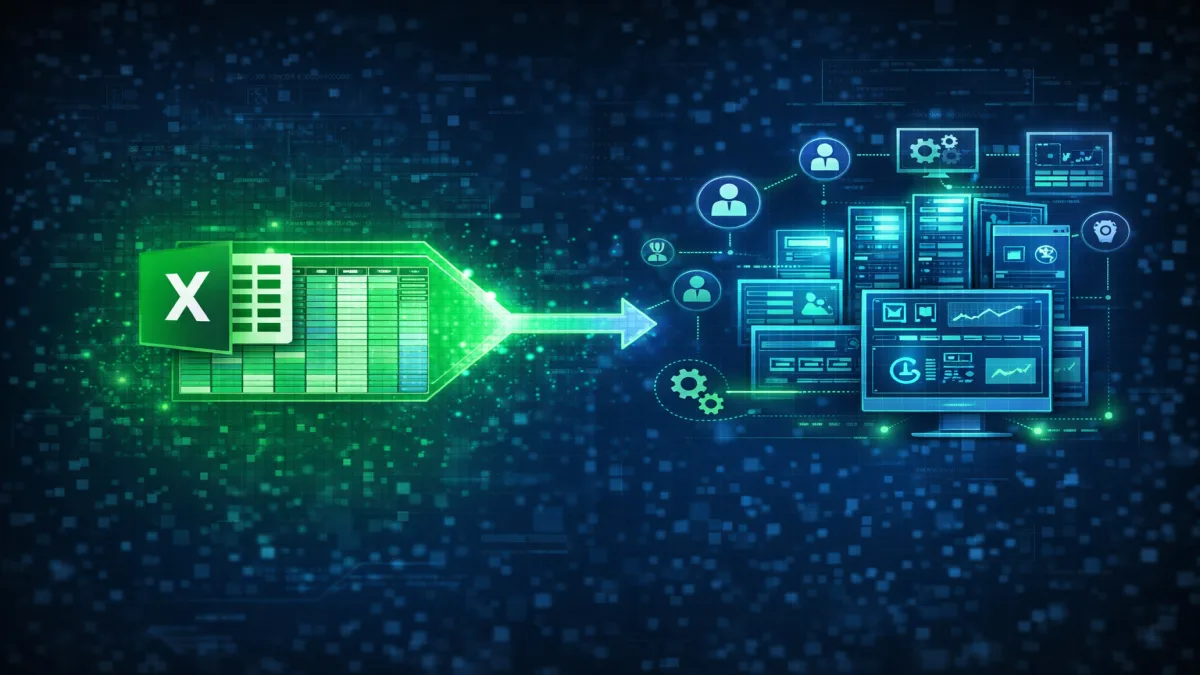Kdy nahradit Excel firemním systémem